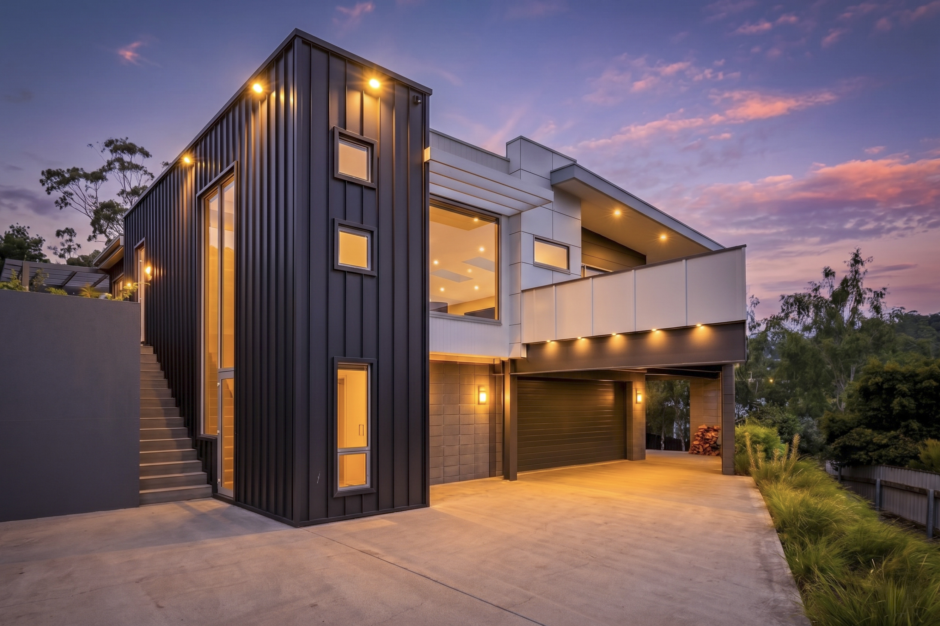 Luxury real estate exterior